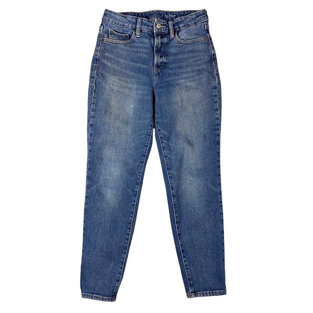 Old‎ Navy OG Straight High Rise Medium Wash Jeans Womens Size 4